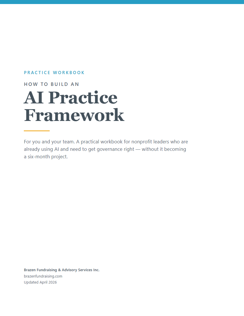 The AI Practice Framework Workbook